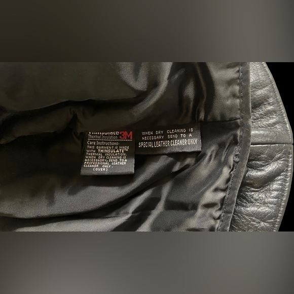 WILSON ❤️❤️ BIKERS LEATHER JACKET - Picture 12 of 14